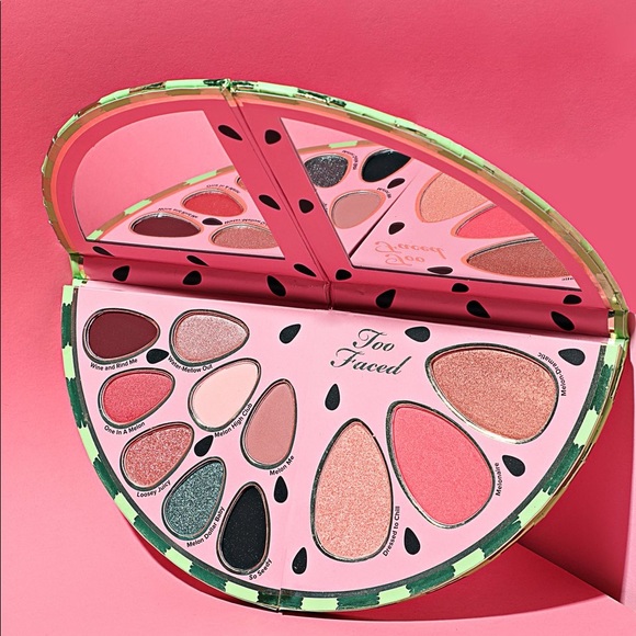 Too Faced Other - NIB Too Faced Tutti Frutti Watermelon Slice Eye and Cheek Palette